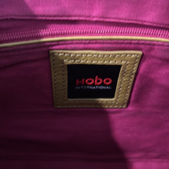 HOBO International Green Yellow Leather Large Clutch - Picture 16 of 16